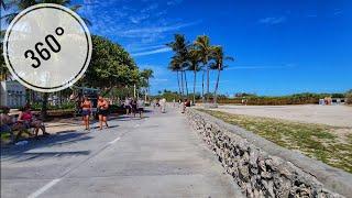 360° Miami Beach BoardWalk , Spring Cycling Travel Tour , Miami Beach FL , March 2025