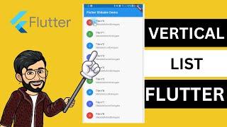 Create a Vertical List In Seconds with Flutter!