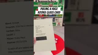 PULLING A HUGE ROOKIE GLASS FROM ABSOLUTE!! #sportscards #footballcards #panini