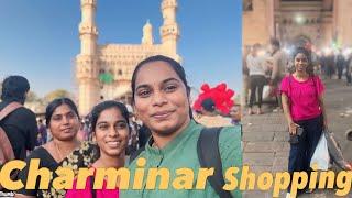 Hyderabad | Charminar | Shopping  #hyderabad #charminar #shopping #momdaughters