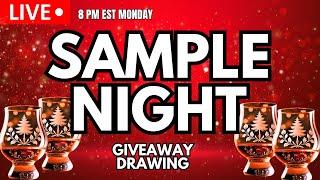 Whiskey Sample Night Plus Giveaway Drawing - Live!