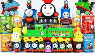 91 Minutes Satisfying with Unboxing Thomas & Friends James & Percy toys come out of the box