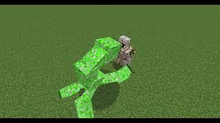 Who Is Stronger Mutant Creeper Vs Iron Golem