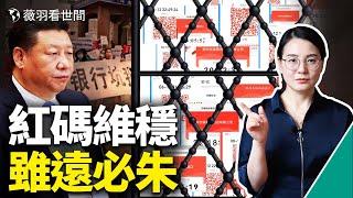 河南銀行打劫儲戶，政府紅碼護航。大數據維穩新招，精準定位；你存銀行的錢還安全嗎？中國大監獄，還剩多少自由？｜薇羽看世間 第500期 20220623