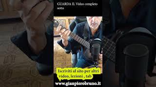 LINEE DI BASSO PARTE 2 SU GIRI DI ACCORDI #gianpierobruno