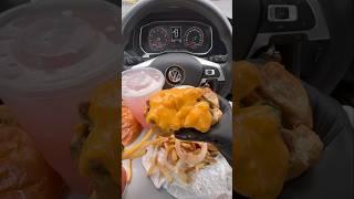 Wendy’s with extra cheese for the soul ‍ #asmr #food #mukbang