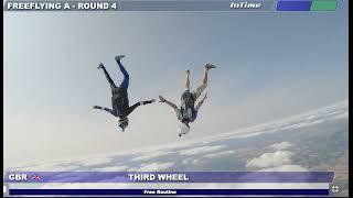 Third Wheel: British National Skydiving Championships Freefly A - Best Free Routine