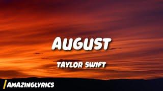 Taylor swift - August