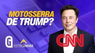 Musk comprou a CNN para difundir ideias de Trump, afirma Javier Milei