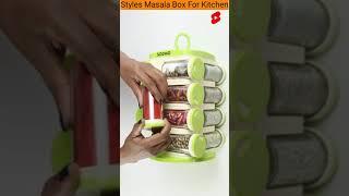 Stylish kitchen masala box | किचन के लिए बेस्ट unique Design मसाला box | #shorts