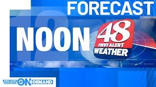 WAFF 48 First Alert Forecast: Monday Noon