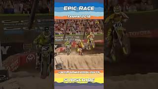 The 2018 Tampa Supercross was Epic - Eli Tomac - Marvin Musquin - Justin Hill #supercross #elitomac