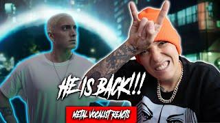 HE'S BACK!!! | Eminem "Houdini" METAL VOCALIST Reaction