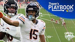 Rome Odunze's 104-yard performance | Thayer's Playbook | Chicago Bears