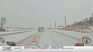 Tracking eastern Iowa snowfall, road conditions