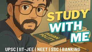 Study With Me For Aspirants  Do or Die 2025 