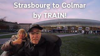 How to Take the Train in France! Strasbourg to Colmar!