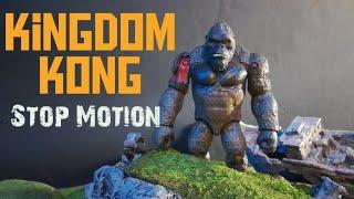 Kingdom Kong Stop Motion Legendary Comic. With Custom Camazotz Figure.