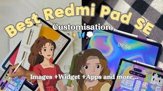 Best Xiaomi Pad SE customisation idea|| ‍ imágenes + widget + Mico app||