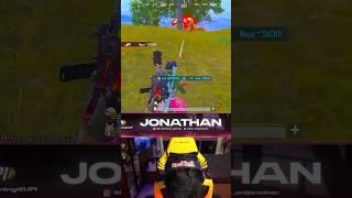JONATHAN GAMING QUICK 1v4 CLUTCH  #shortsfeed #viralshort #jonathangaming