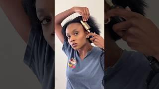 1ST TIME SILK PRESS AT HOME! #hairstyles #naturalhairstyles