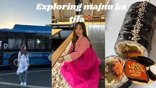 Life in Delhi| street foods | korean foods  #explorepage #aesthetic #lifeinindia #aestheticvlog