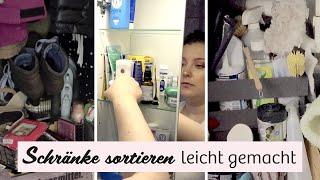 Schränke sortieren leicht gemacht | Ordnung und aufräumen mit System | Kethy