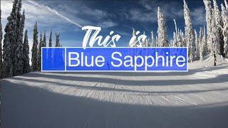 This is Blue Sapphire at Big White Ski Resort (4k)