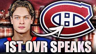 JAMES HAGENS SPEAKS ABOUT PLAYING IN MONTREAL: 2025 1ST OVERALL PICK TO HABS?