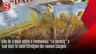 A avut loc cea de-a 2-a ediție a festivalului ,,LA SECERIȘ” din satul Cîrnățeni