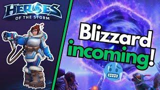 Blizzard them to death!  | Heroes of the Storm Mei ARAM Gameplay