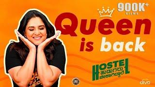 Hostel Hudugaru Bekagiddare - Queen Is Back | Ramya | Nithin Krishnamurthy | Ajaneesh | Abbs Studios