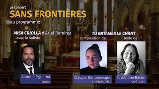 Concert SANS FRONTIÈRES - Le 22 avril 2023, 19h30