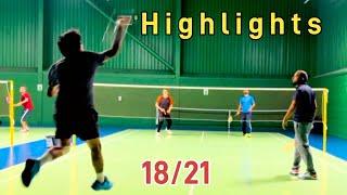 Badminton Friendly Match Highlights  | Tyneside Badminton Centre Newcastle | 4k HDR