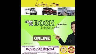 Indus "How to Book the Best & Cheapest Driver & Taxi Hire Hourly/Monthly Package!"