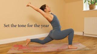 New Year Yoga To Set Your Intention For 2023 | 50 Min Intermediate Flow