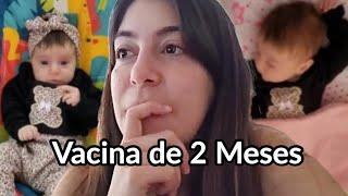 VACINA DE 2 MESES Vlog Mariely Abreu