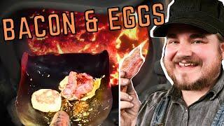 Bacon & Eggs - made inside a TRAIN! | K-37 Kitchen