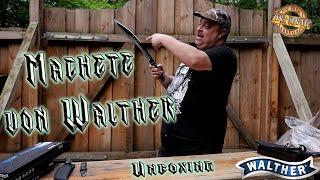 Walther Machete & Survival Messer Unboxing mit Tuck