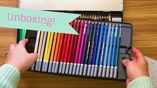 Unboxing Stabilo CarbOthello Chalk Pastel Pencils 60 Tin