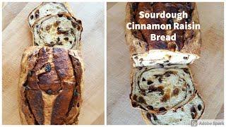 Sourdough Cinnamon Raisin Bread