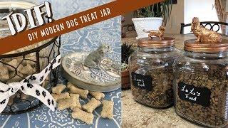 TDIF! Modern Dog Treat Jar