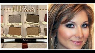 The Balm Cosmetics: Nude'tude Palette Day or Night Look