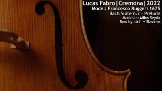 2022 CELLO | Lucas Fabro - Cremona | BACH Suite n.2 Prelude | Rugeri model