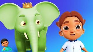 Hathi Raja Hindi Song | हाथी राजा | Hindi Rhymes for Children | Baby Videos