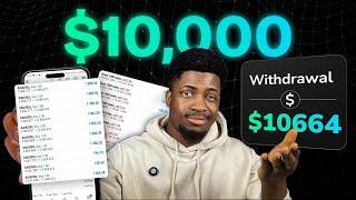 Trading Nonstop Till I hit $10,000 (Forex For Beginners)