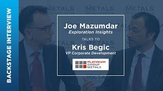 Kris Begic of Platinum Group Metals talks to Joe Mazumdar at the March 2023 Metals Investor Forum