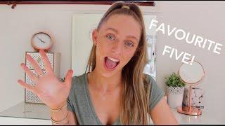 October Favourite Five | Ellie Kate