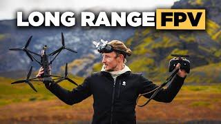 BTS FPV: Long Range FPV Flight with the HELION 10 in Iceland