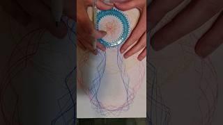 Twin Moon orbit spirograph massive custom track spirograph #art #spirograph #magic Squeezed Circle